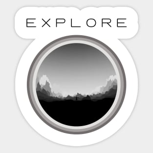 Go Outside And Explore Sticker